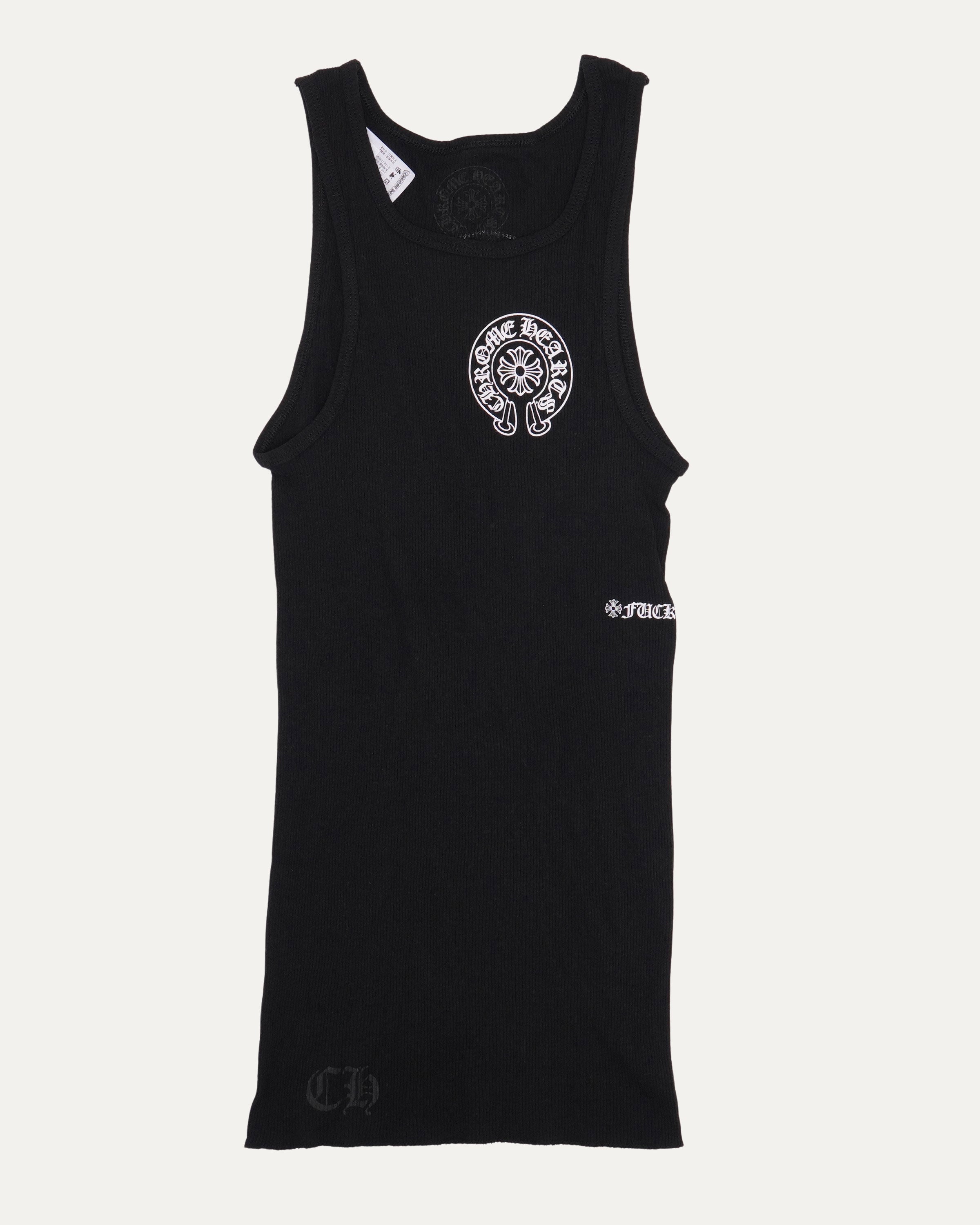 Chrome Hearts Horseshoe Logo Tank Top – JR Inc.