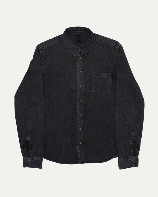 Cross Patch Denim Shirt