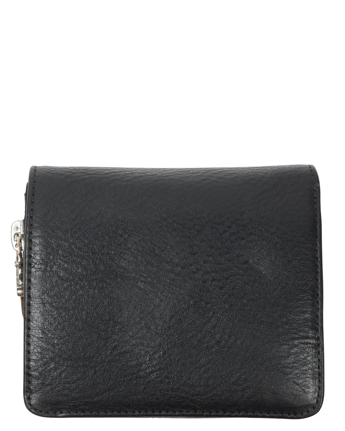Leather Bifold Zipper Wallet