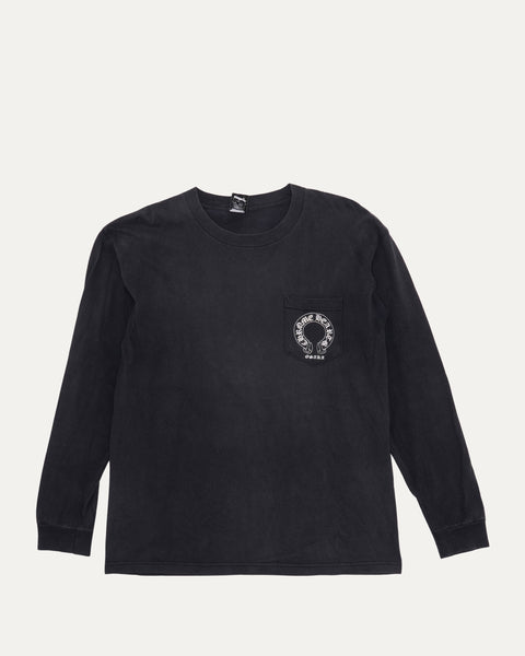 Chrome Hearts Vintage Osaka Fuck You Long Sleeve Pocket T-Shirt