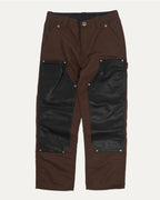 Nylon and Leather Double Knee Carpenter Pants