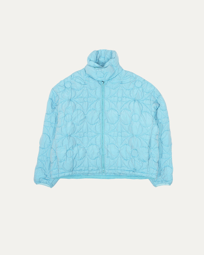 Monogram Flower Quilted Puffer Jacket