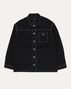 Contrast Stitch Work Jacket