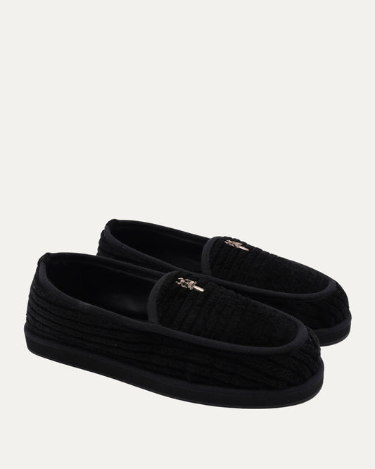 Dagger Embellished Heavy Cord House Shoes