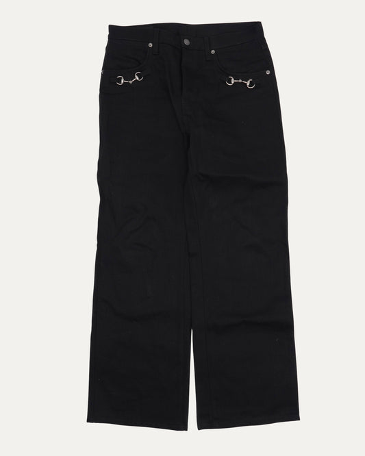 La Famiglia Horsebit Jeans
