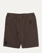 Embroidered Vertical Logo Sweat Shorts