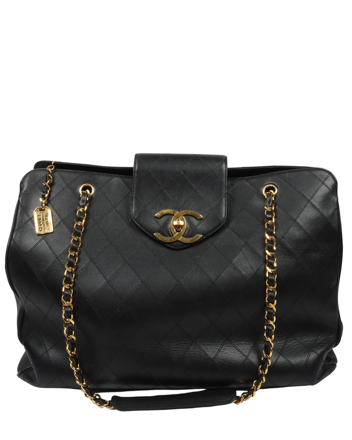 Chanel Leather Quilted Bag
