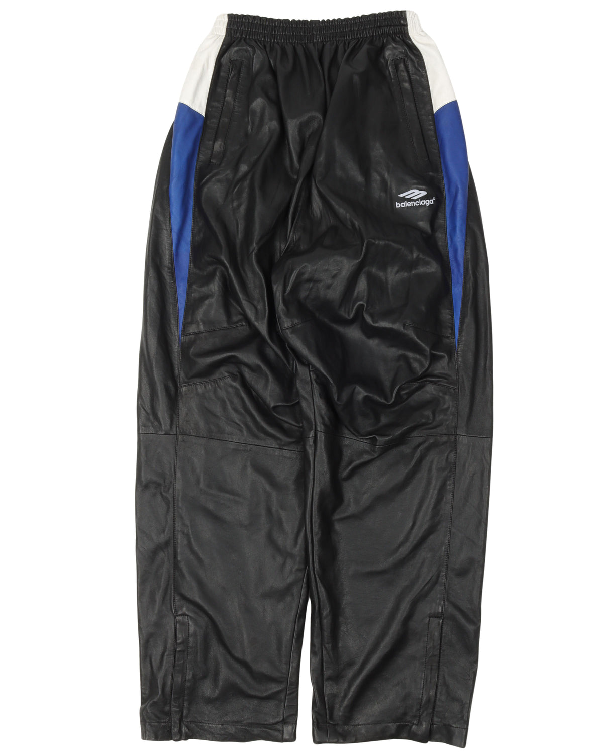 Leather Track Pants