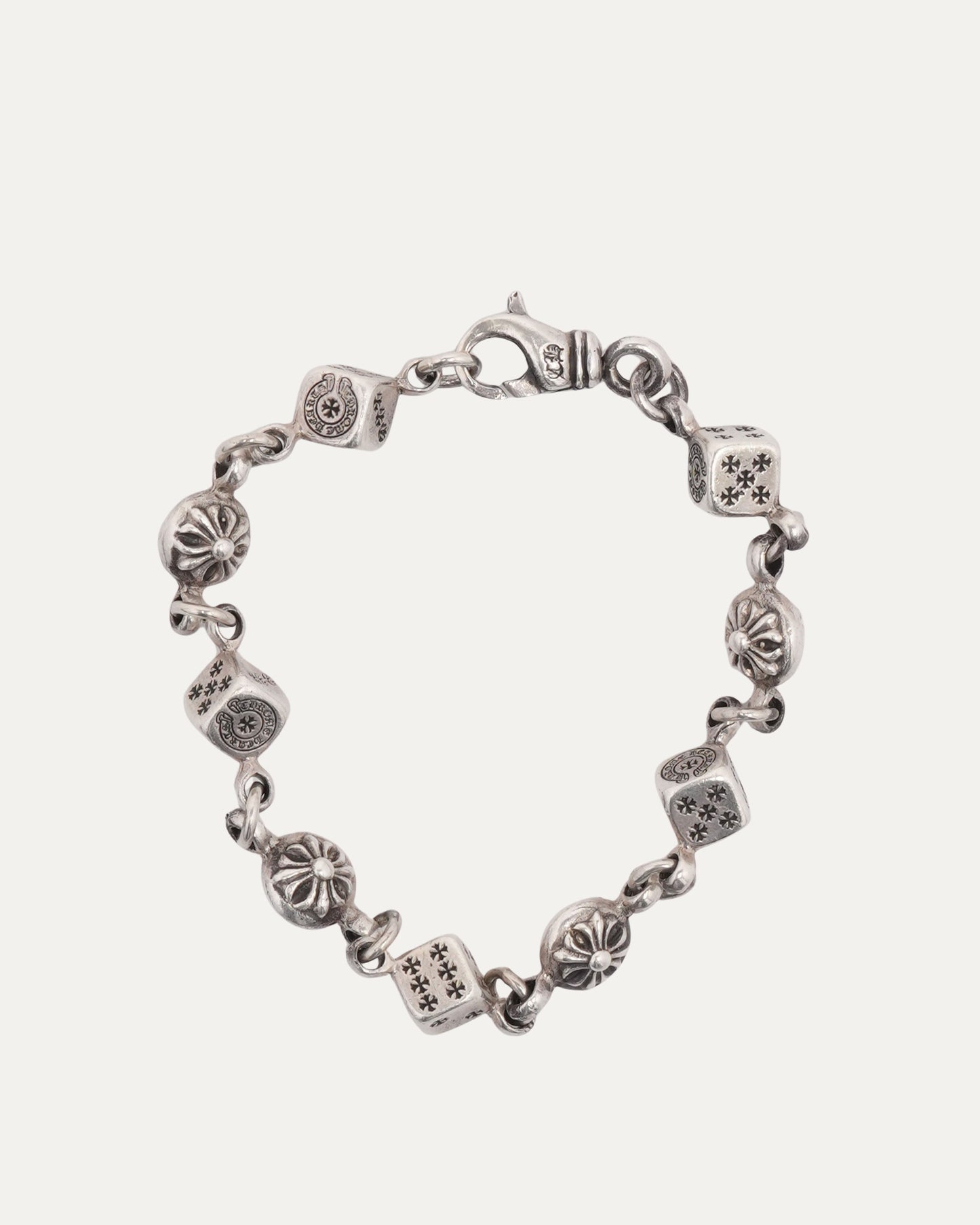 Dice and Plus Ball Bracelet