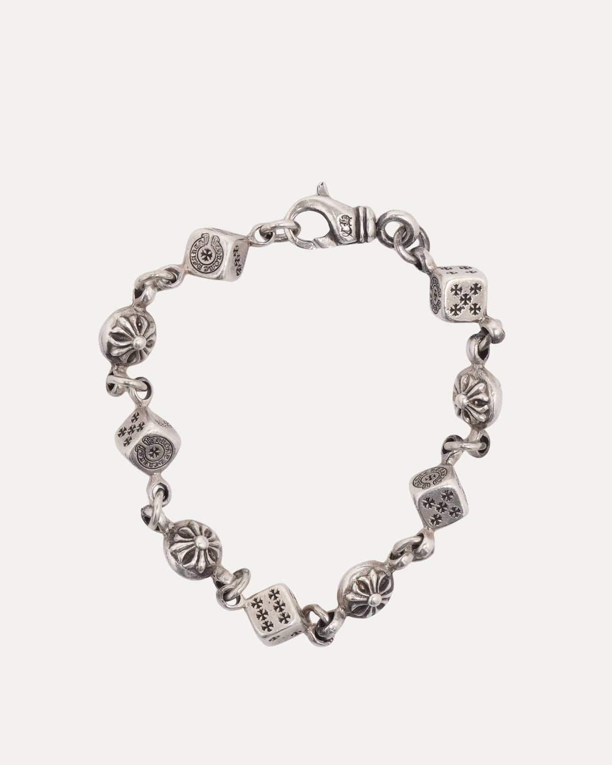 Dice and Plus Ball Bracelet