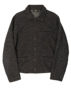 Striped Knit Chore Jacket