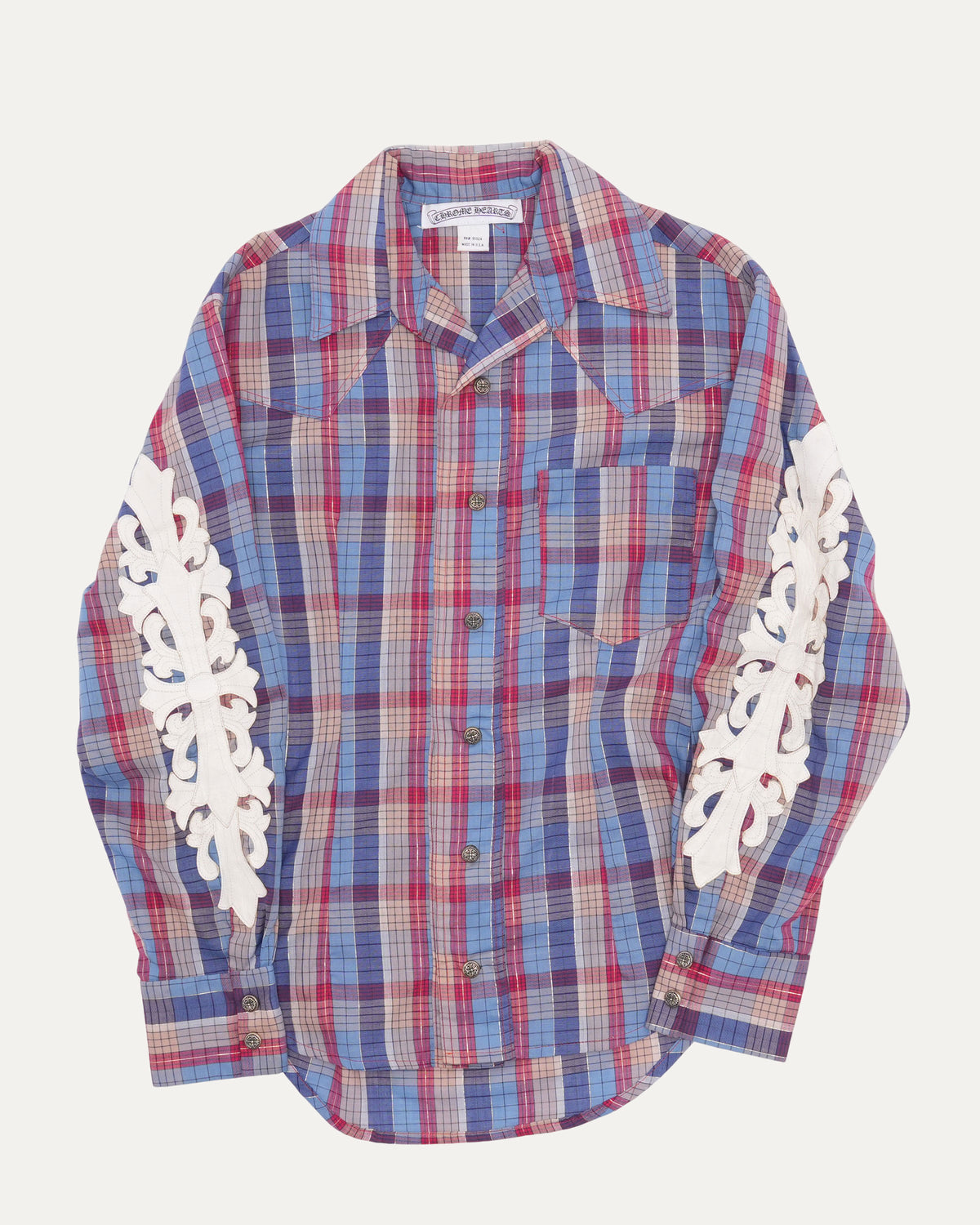 Floral Cross Patch Shirt