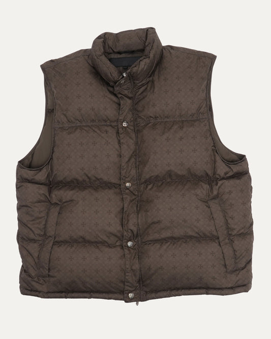 Monogram Stiff Puffer Vest