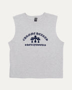 Scroll Logo Blind Spot Muscle Tank T-Shirt