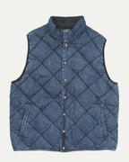 Teenage Kicks Quilted Denim Vest