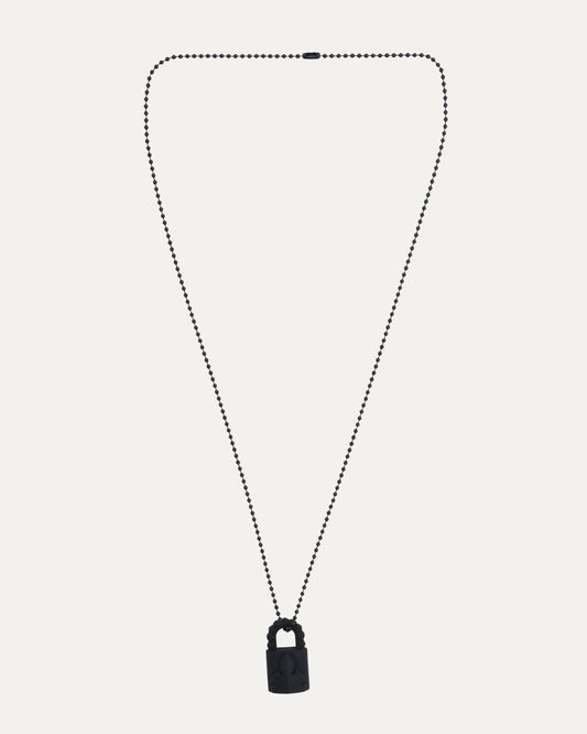 Silichrome Lock Necklace