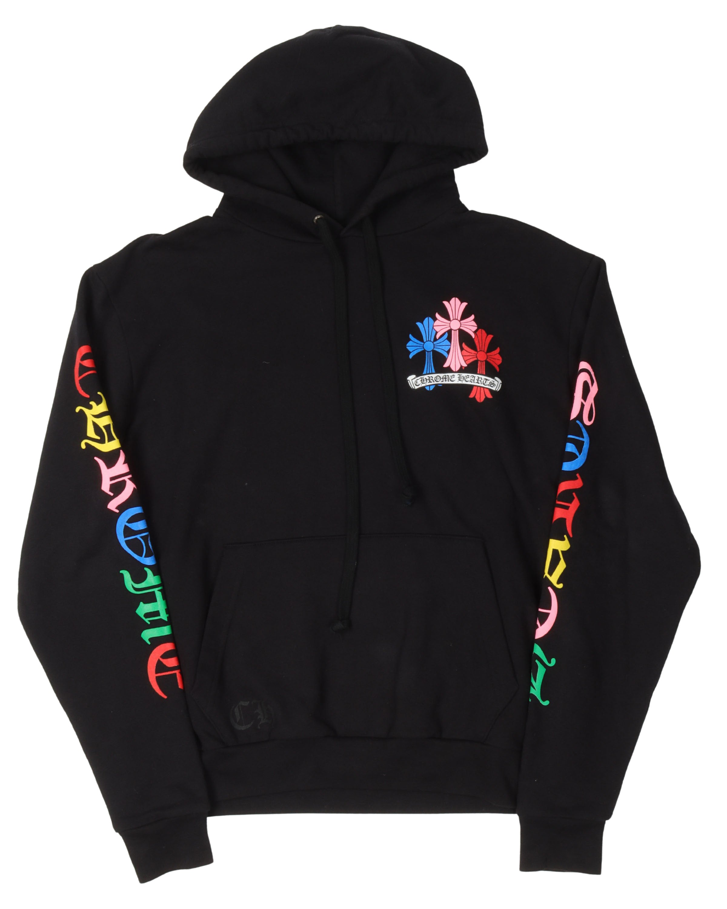 Multicolor Cross Hoodie