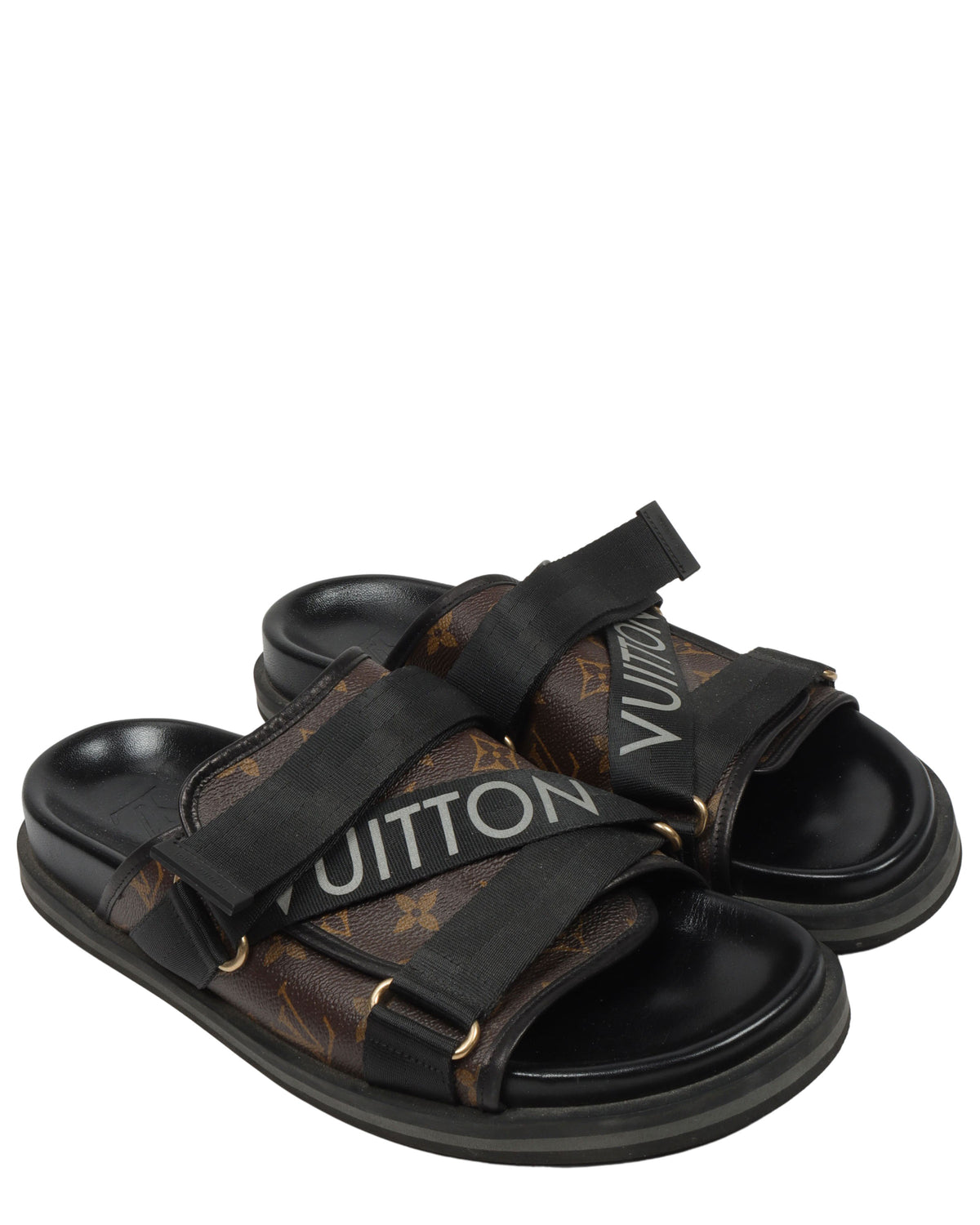 men slides louis vuitton honolulu mule faux fur
Size 10 
Barely worn 
no box Louis Vuitton × Virgil Abloh Louis Vuitton Honolulu mule  main image 3