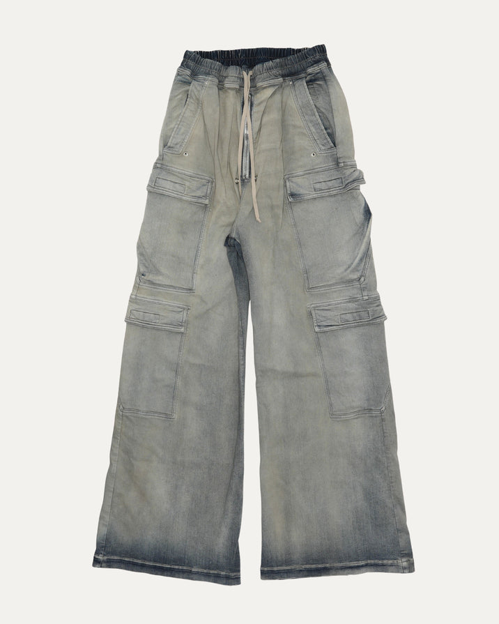 Denim Cargo Pants