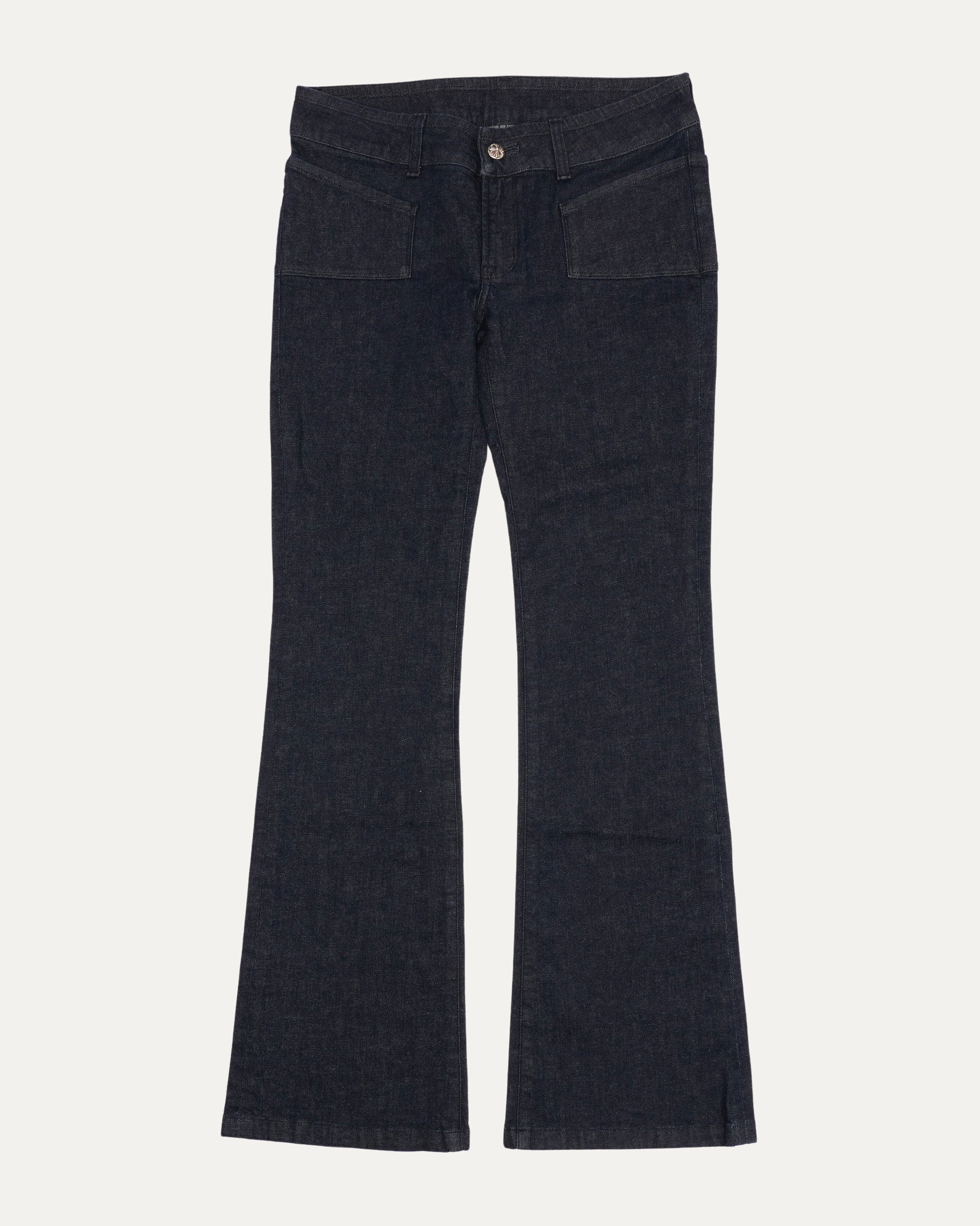 Chrome Hearts Women's Flared Jeans – Justin Reed