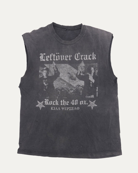 Leftover Crack Rock the 40 oz Cut Off T-Shirt