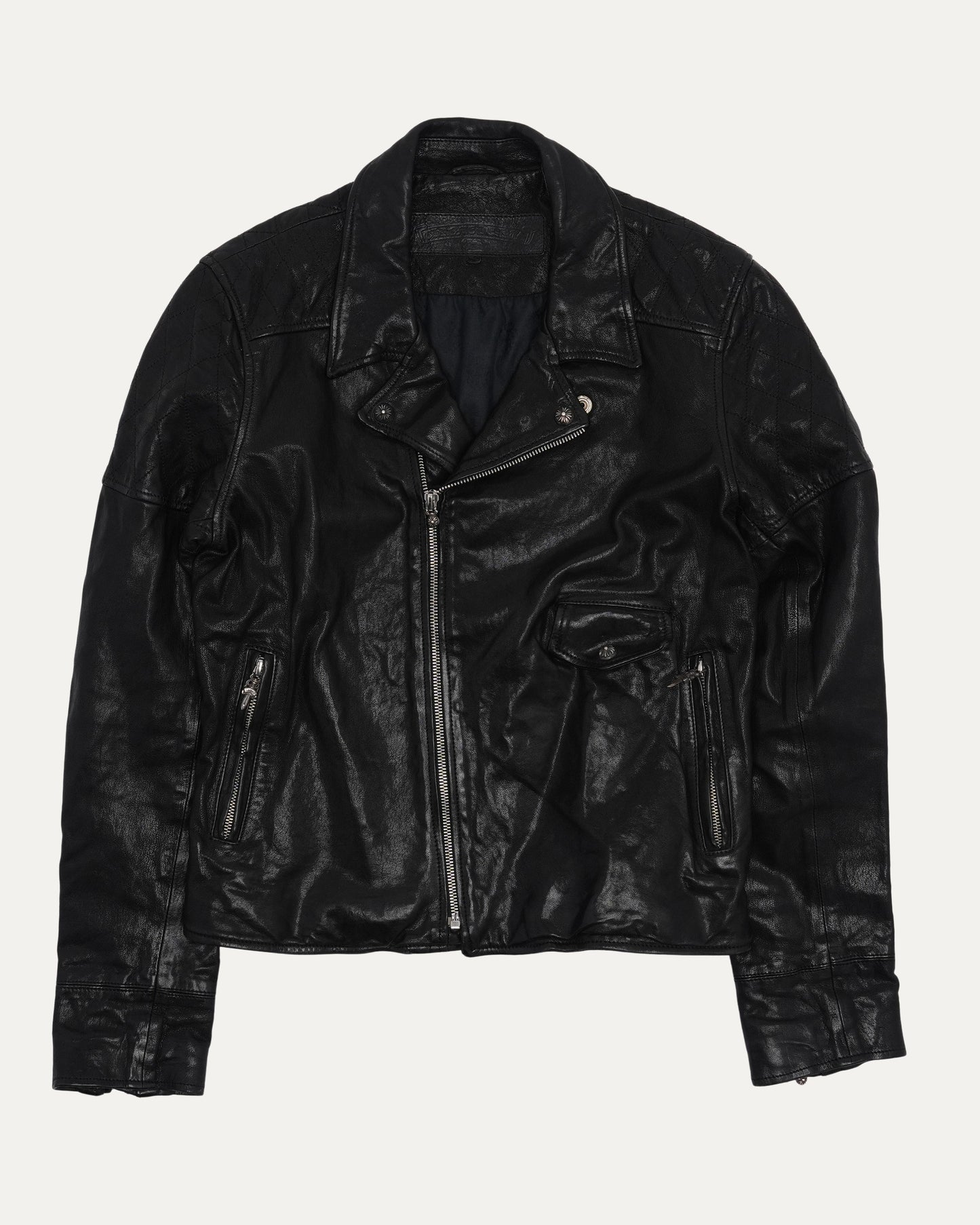 Leather Double Rider Jacket