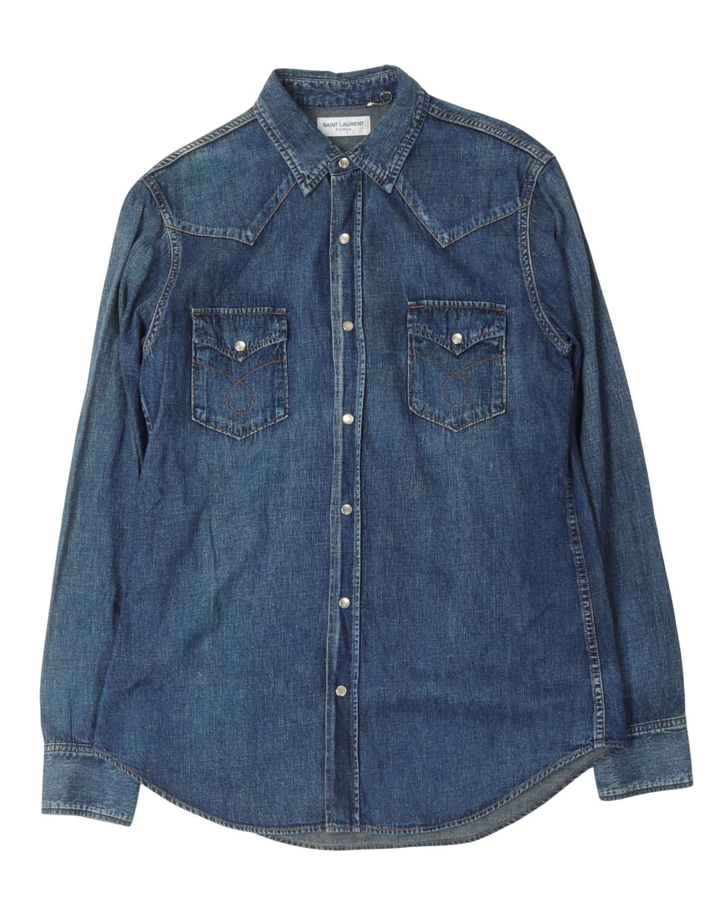 Denim Western Shirt