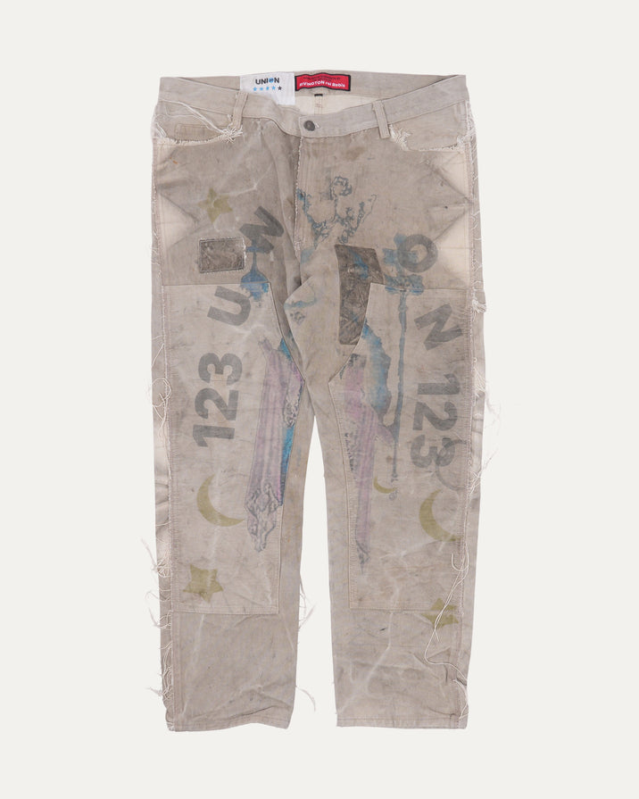 Union LA Canvas Painted Pants