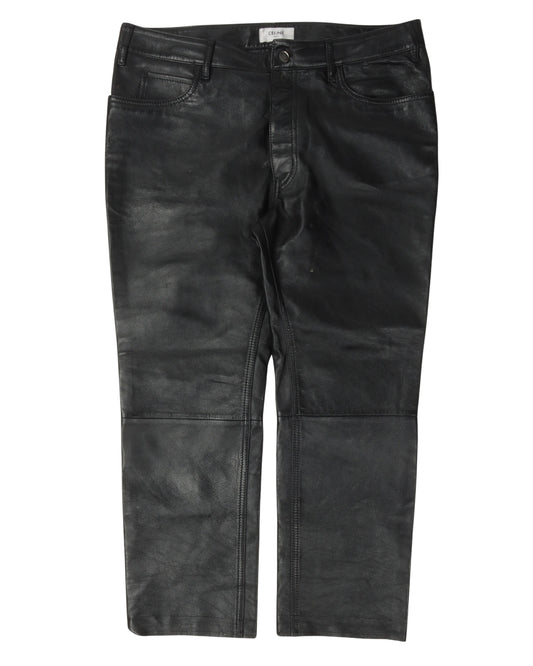 Lambskin Leather Pants