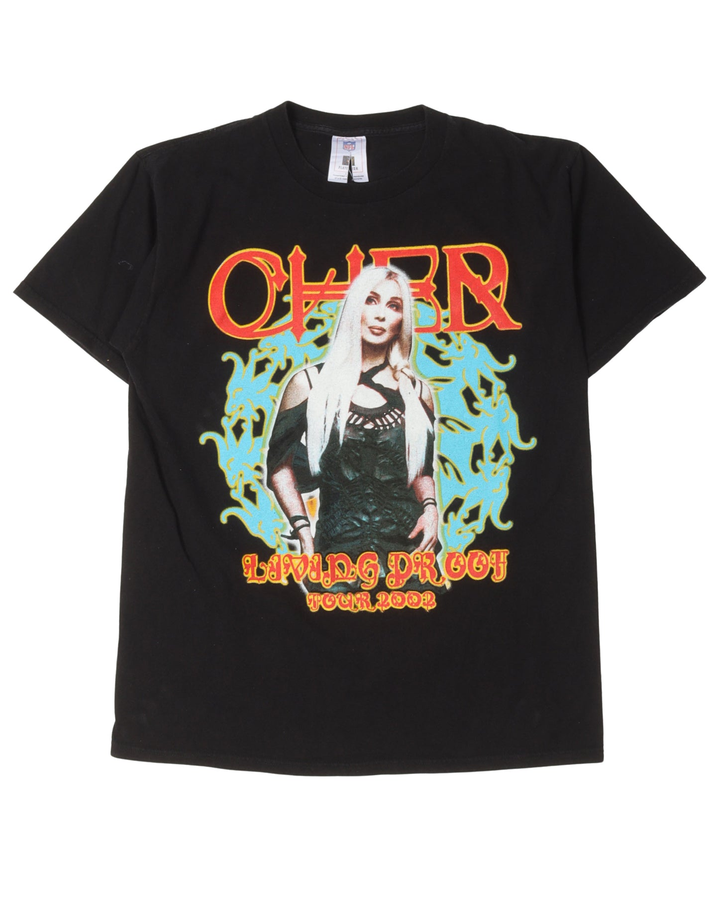 2002 Cher Living Proof Tour T-Shirt