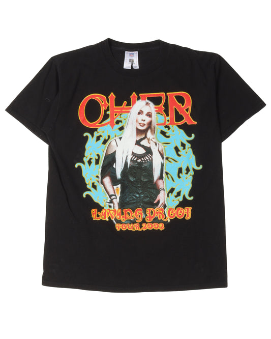 2002 Cher Living Proof Tour T-Shirt
