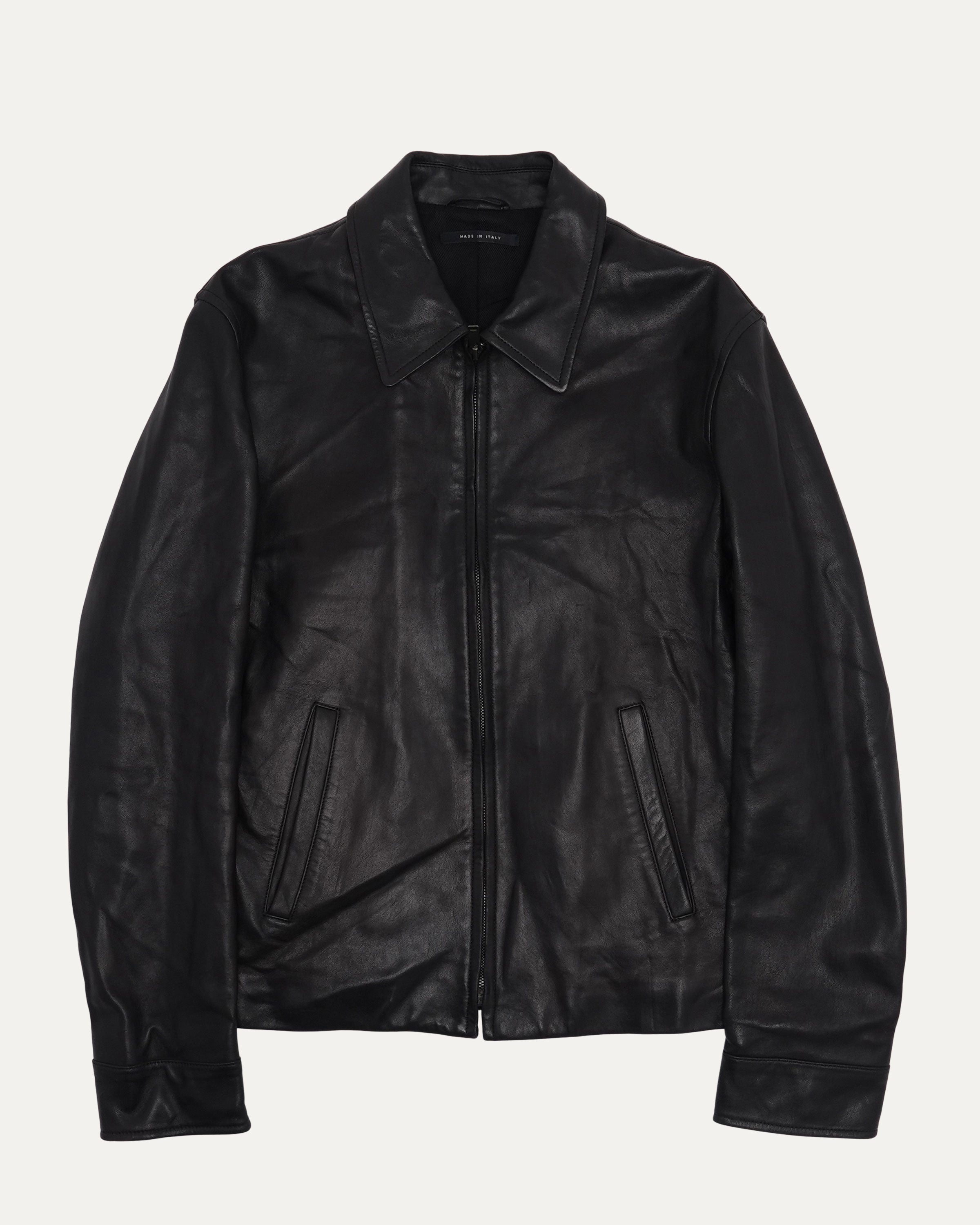 ジャケット・アウター 00s GUCCI by Tom ford Leather Jacket Gucci Tom Ford Zip Up Leather Jacket – Justin Reed