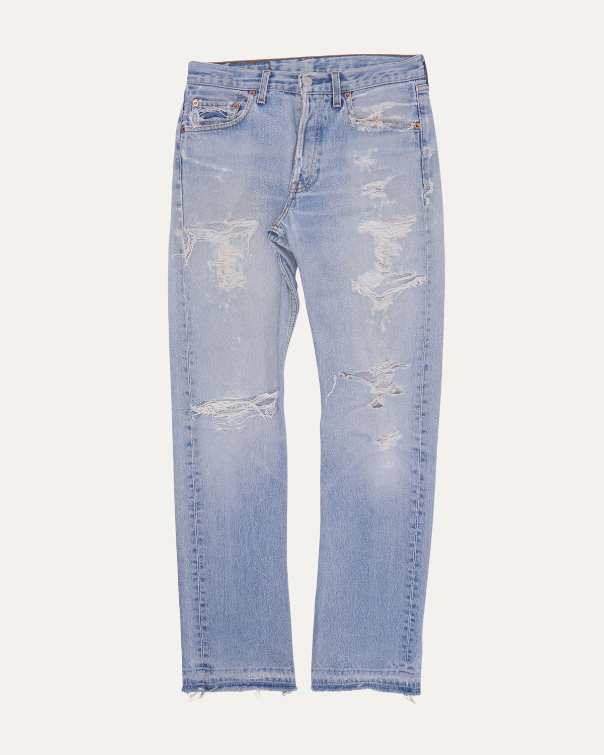 Distressed Levi's 501 Jeans