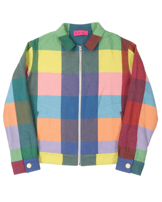 Cashmere Plaid Jacket
