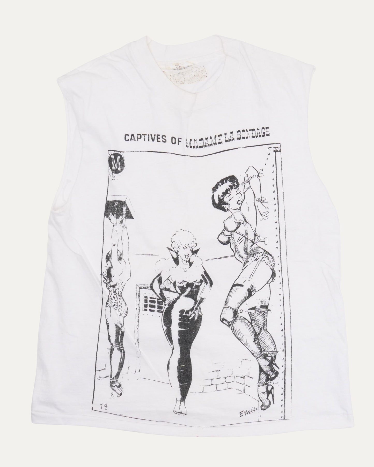 Captives of Madame La Bondage Cut Off T-Shirt