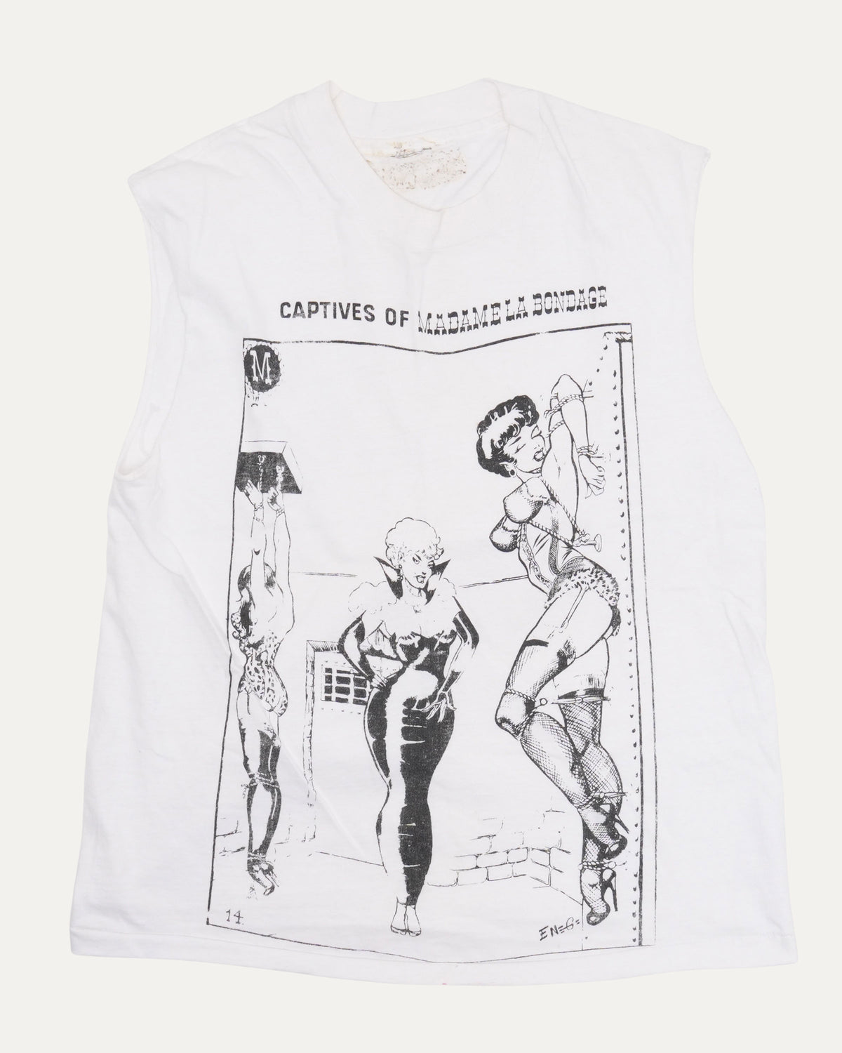 Captives of Madame La Bondage Cut Off T-Shirt