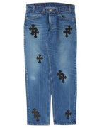 Levi's Orange Tab Cross Patch Jeans
