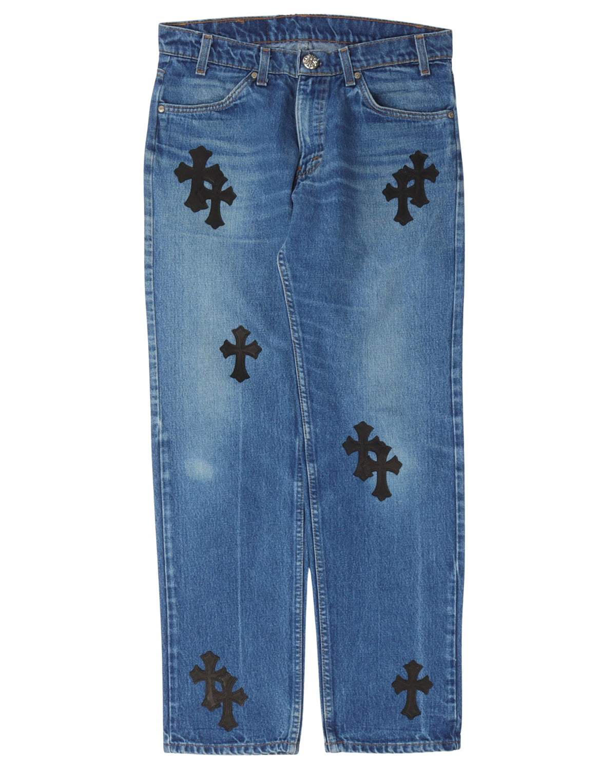 Levi's Orange Tab Cross Patch Jeans
