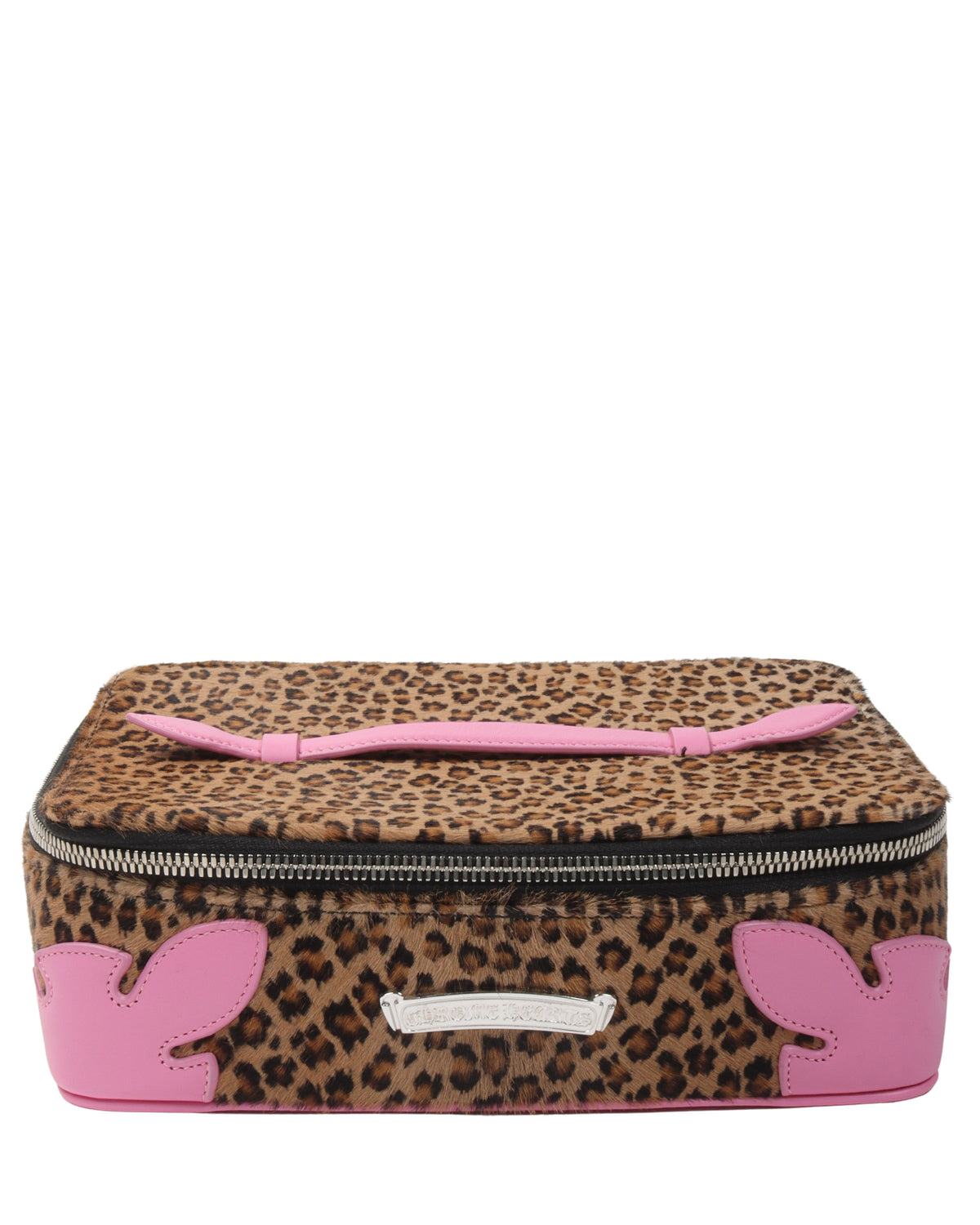 Leather & Pony Hair Jewelry Case