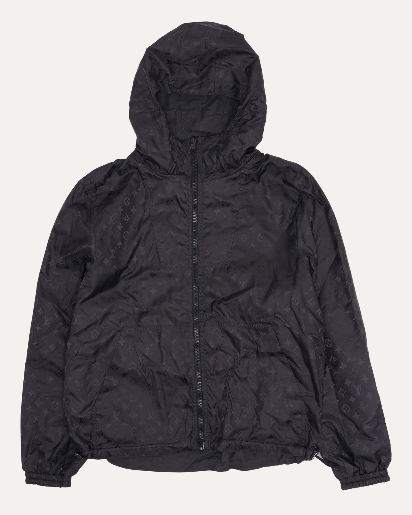 Monogram Reversible Hooded Windbreaker