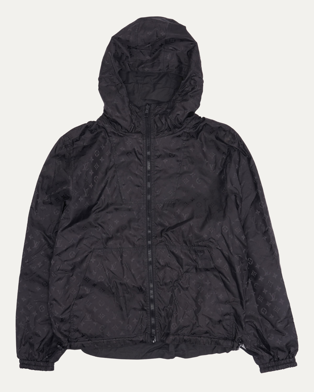 Monogram Reversible Hooded Windbreaker