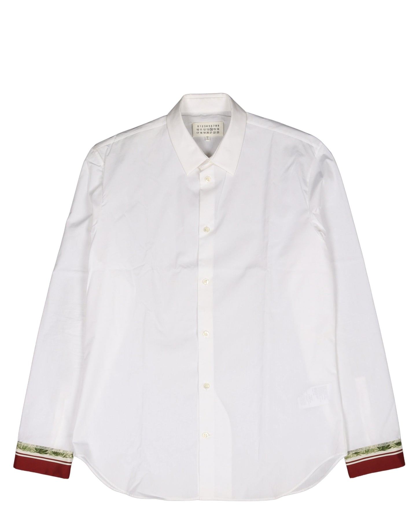 Cuff Accent Button Shirt