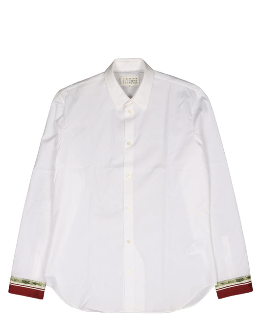 Cuff Accent Button Shirt