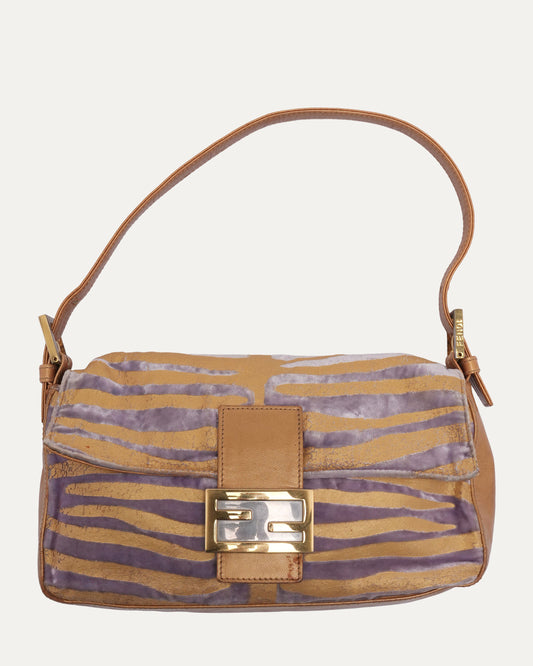 Zebra Baguette Bag