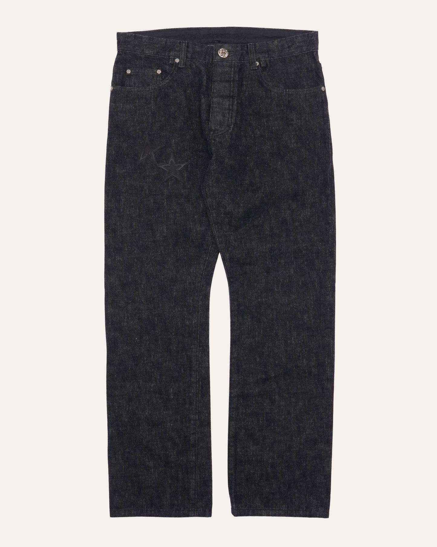 Star Patch Fleur Knee Jeans