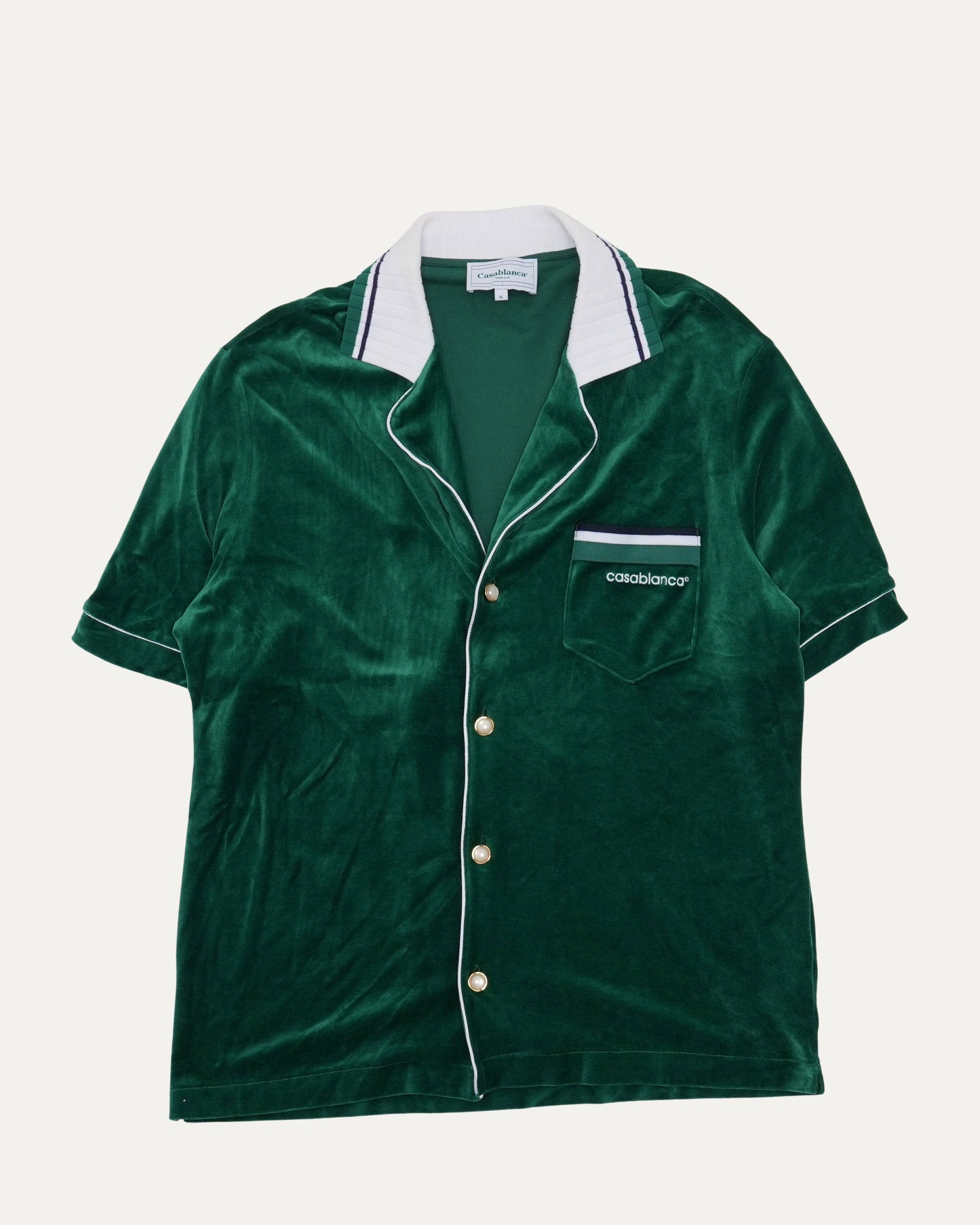 Velour Short Sleeve Shirt