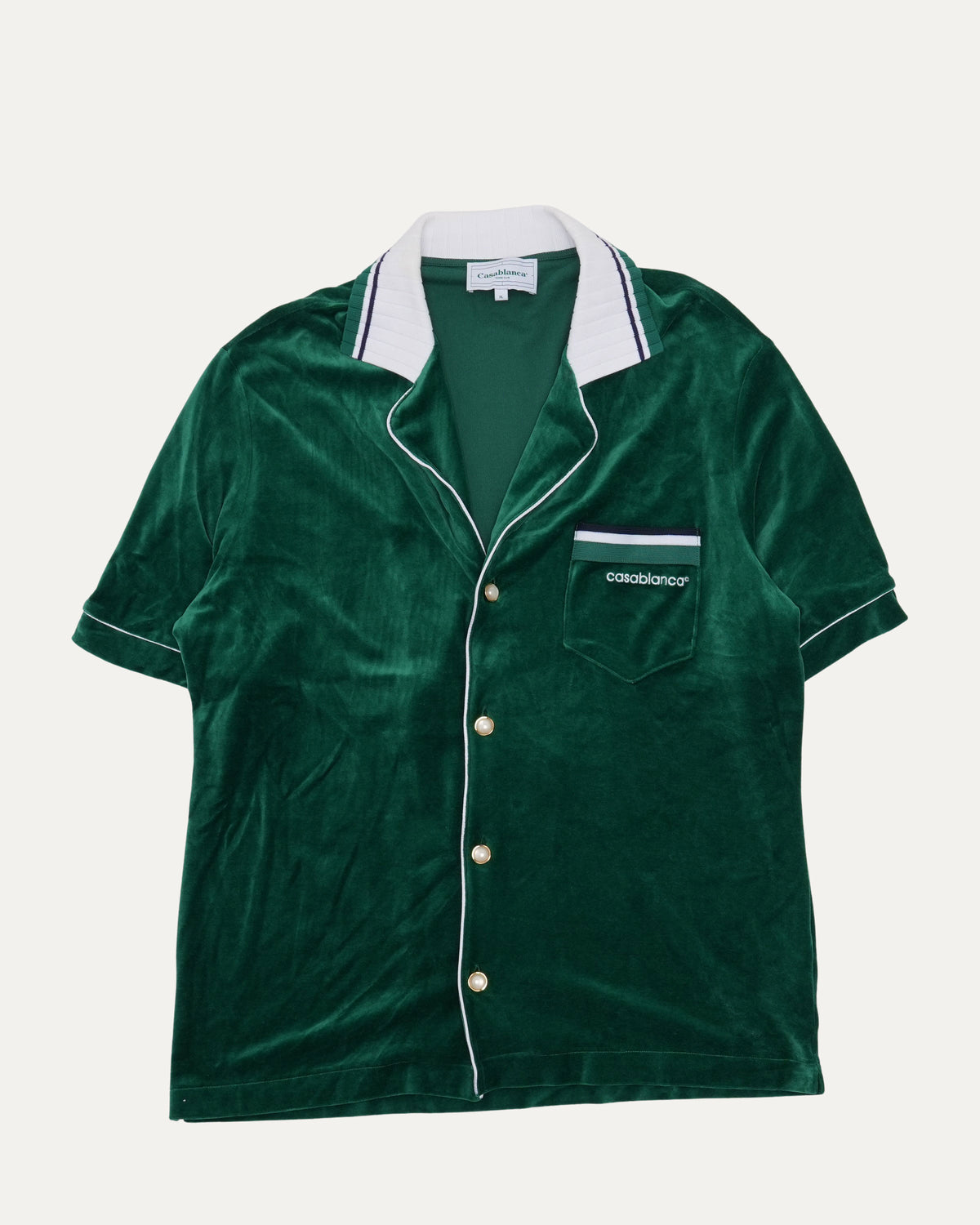 Velour Short Sleeve Shirt