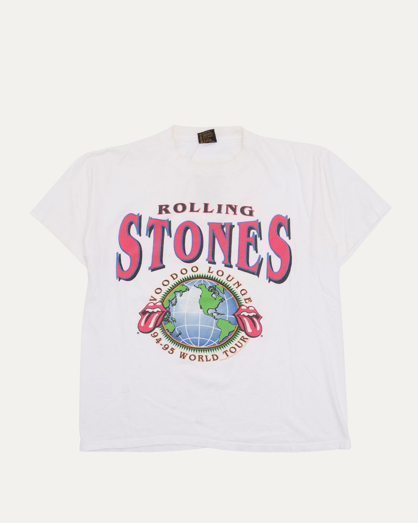 White Voodoo Lounge Globe T-Shirt