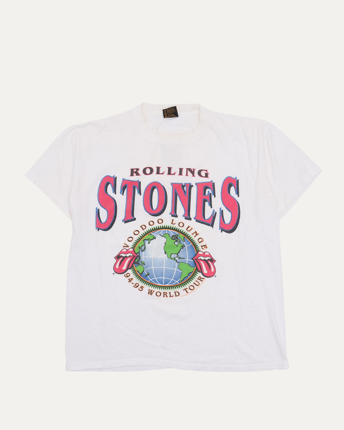White Voodoo Lounge Globe T-Shirt