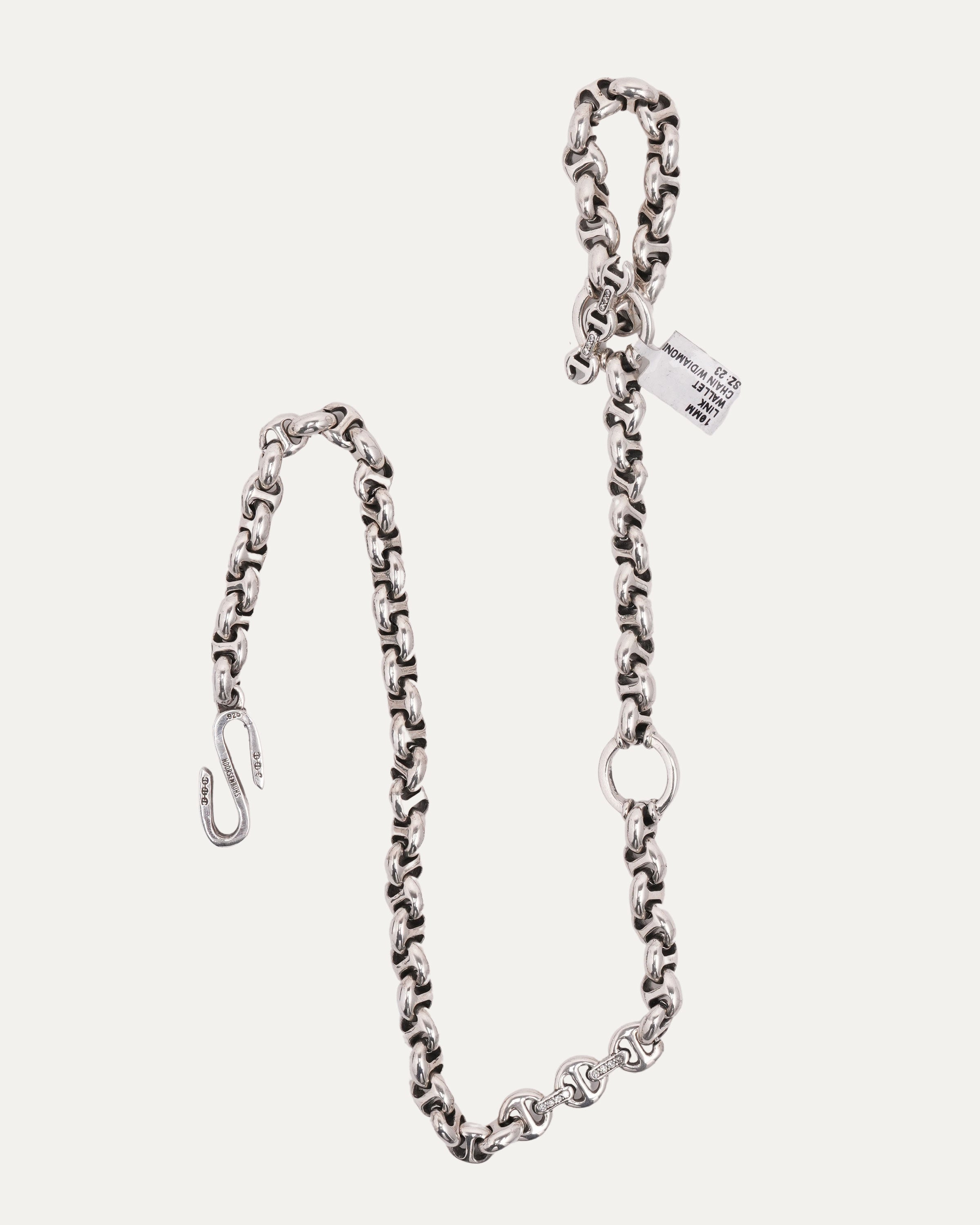 Hoorsenbuhs 10MM Open-Link Wallet Chain with Diamonds – Justin Reed